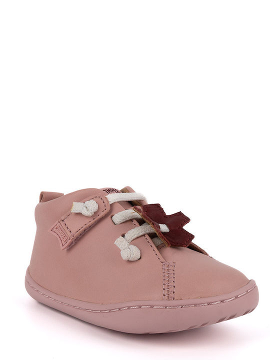 Baby Soft Sole Boots Pink