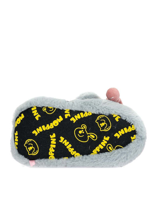 Tevere Women's Slippers with Animals Gray