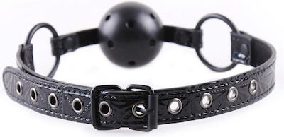 IntoYou Sapphire Ball Gag Knebel Black Black BD-493