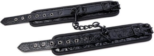 IntoYou Sapphire Ankle Cuffs Χειροπέδες σε Μαύρο Χρώμα