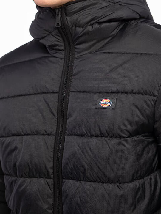 Waldenburg Geacă Iarna Puffer Neagră