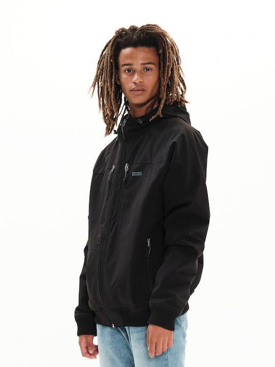 Jacket Bomber Waterproof and Windproof Black