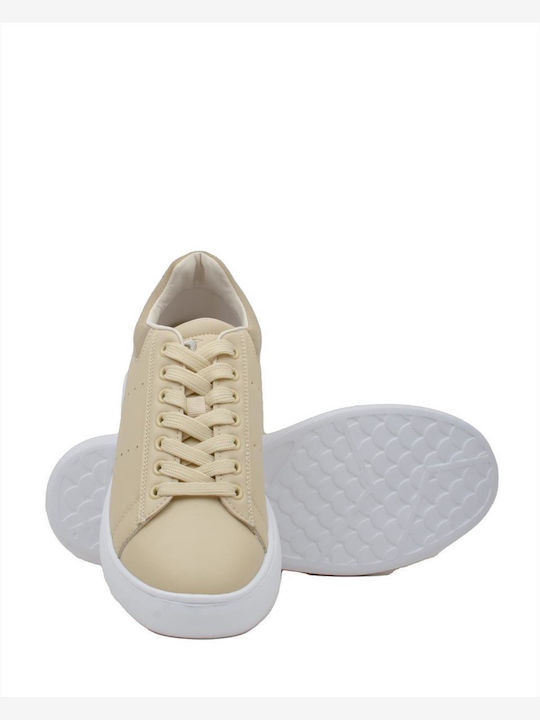 Yrias Damen Sneakers Parchment