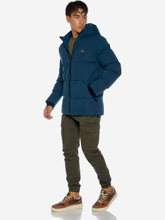 Winter Jacket Puffer Petrol