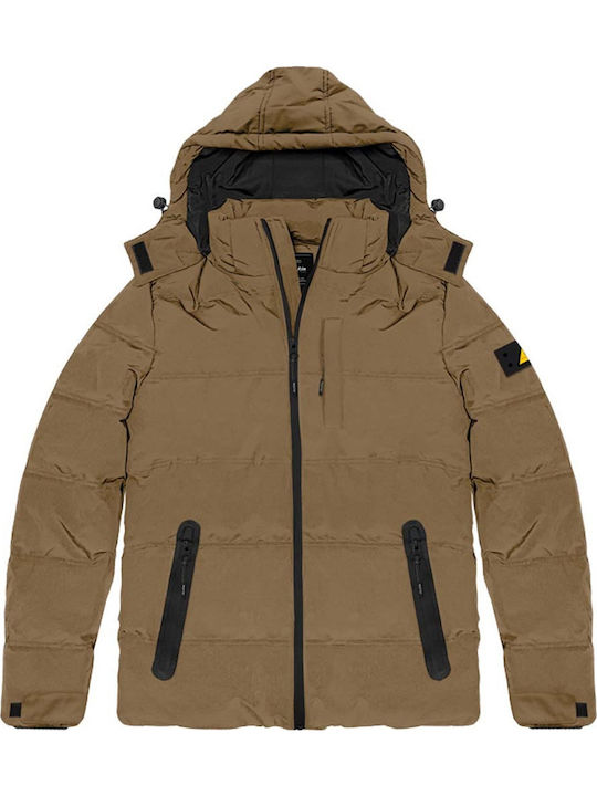 Winter Jacke Puffer Light Mocca