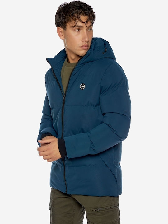 Winter Jacket Puffer Petrol
