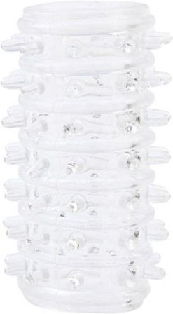 Chisa Novelties Get Lock Penis Sleeve Kits Pro Extension Penis Transparente 6.8cm