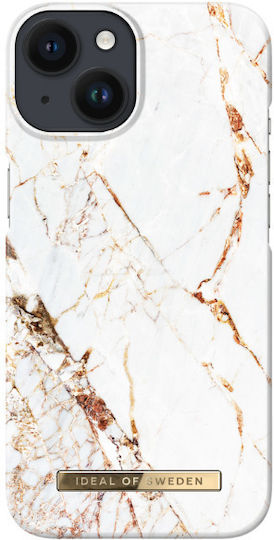 iDeal Of Sweden Fashion Back Cover Σιλικόνης Carrara Gold (iPhone 14 Pro)