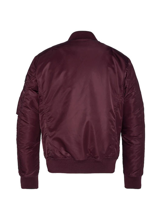 Schott NYC Airforcers Bomberjacke Bordeaux