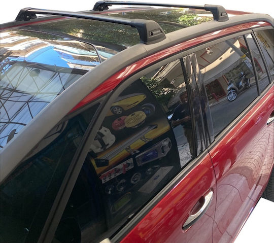 Yakima pentru Citroen C4 Grand Picasso pentru Autovehicule cu Bare de Fabrică (Set cu picioare) Negre