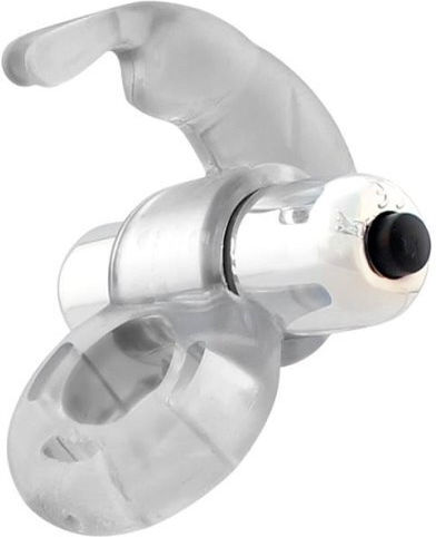 LateToBed Horizon Vibrating Cock Ring Clear LT-699