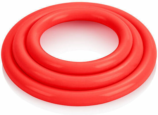 Calexotics Tri-Rings Set Cock Rings Schwanz Red 3Stück