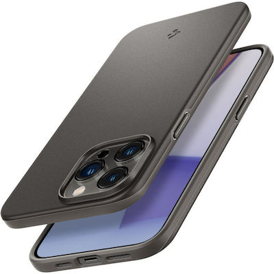 Spigen Thin Fit Plastic Back Cover Gunmetal (iPhone 14 Pro)