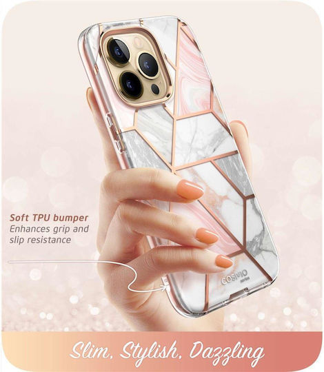 Supcase Cosmo 360 Full Cover Πλαστικό 2mm Marble (iPhone 14 Pro)