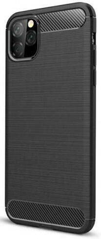 Carbon Back Cover Silicone Black (Redmi 9C)
