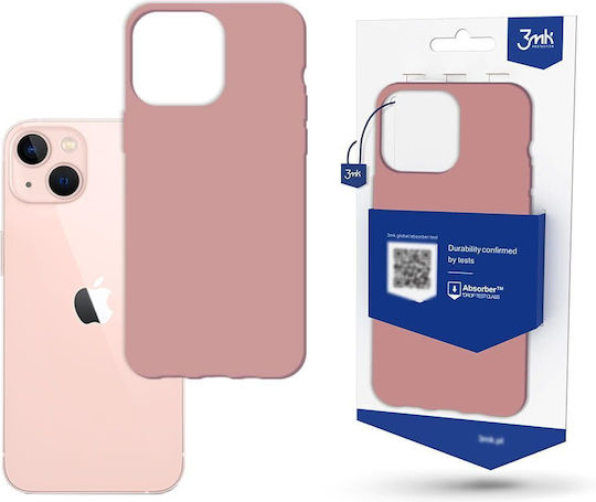 3MK Matt Back Cover Silicone 1.2mm Lychee (iPhone 14)