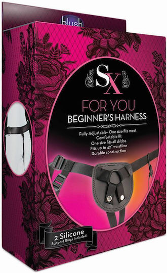 Blush SX For You Beginner's Harness Gurtzeug in Schwarz Farbe