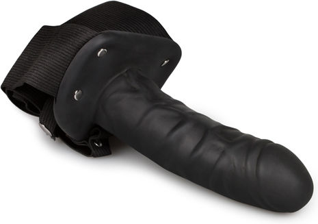 XR Size Matters Erection Assist Gurtzeug mit Dildo in Schwarz Farbe