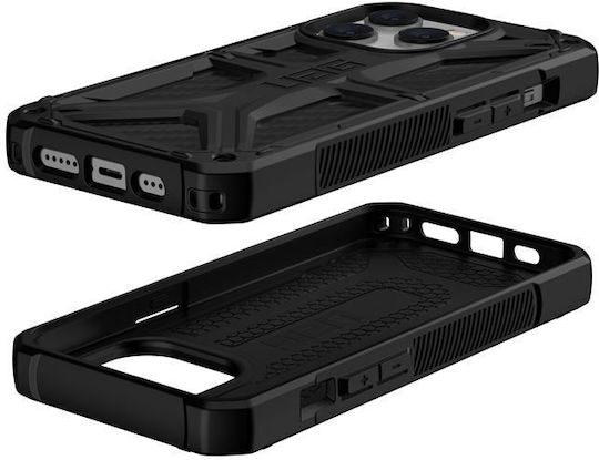 UAG Monarch Back Cover Πλαστικό 2mm Carbon Black (iPhone 14 Pro)