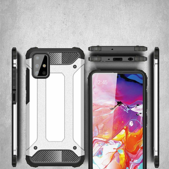 Hurtel Hybrid Armor Tough Back Cover Πλαστικό Μπλε (Galaxy S10 Lite)