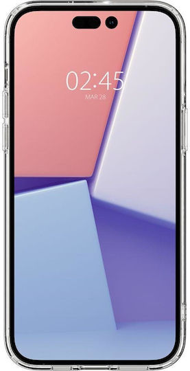 Spigen Quartz Hybrid Back Cover Σιλικόνης Crystal Clear (iPhone 14 Pro)
