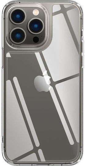Spigen Quartz Hybrid Back Cover Σιλικόνης Crystal Clear (iPhone 14 Pro)