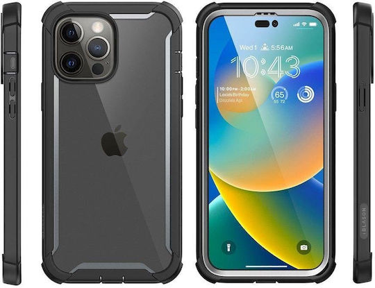Supcase I-Blason Ares 360 Full Cover Plastic 2mm Negru (iPhone 14 Pro)