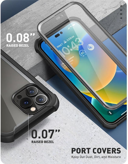 Supcase I-Blason Ares 360 Full Cover Plastic 2mm Negru (iPhone 14 Pro)