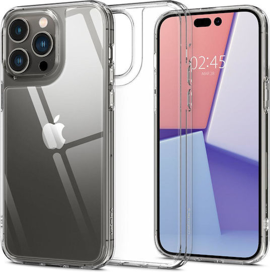Spigen Quartz Hybrid Задна корица Силикон Прозрачен (iPhone 14 Pro Max)