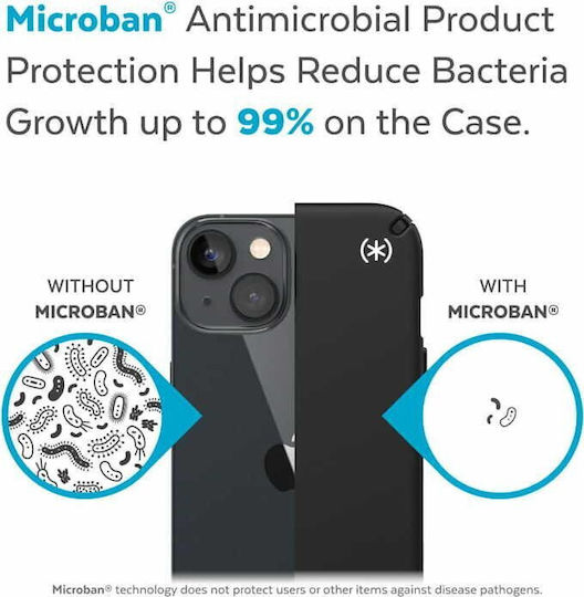 Speck Presidio2 Pro Back Cover Silicone Black / Black / White (iPhone 14 Plus)