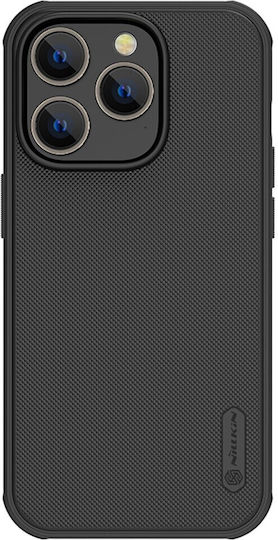 Nillkin Super Frosted Umschlag Rückseite Kunststoff Schwarz (iPhone 14 Pro Max)