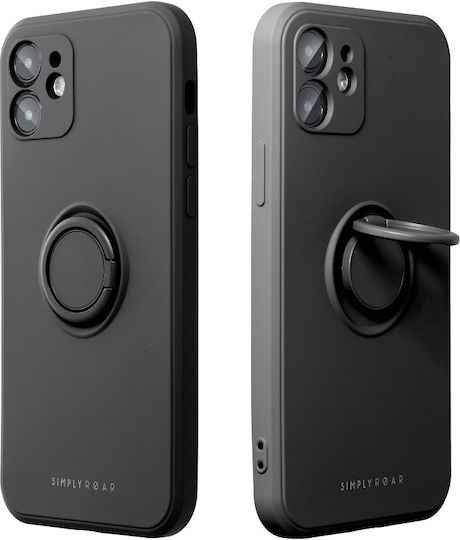 Roar Amber Back Cover Σιλικόνης Μαύρο (Galaxy A22 4G)