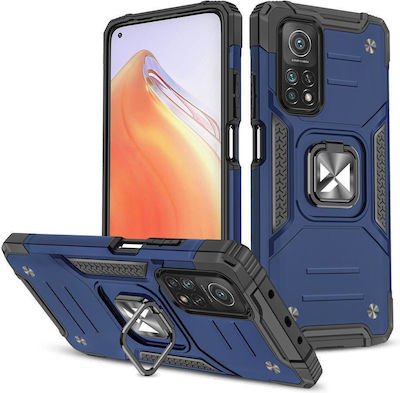 Wozinsky Ring Armor Back Cover Πλαστικό Μπλε (Poco M4 Pro 5G / Redmi Note 11s 5G)