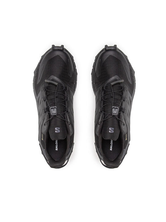 Supercross 4 GTX Sport Shoes Trail Running Black Waterproof with Gore-Tex Membrane