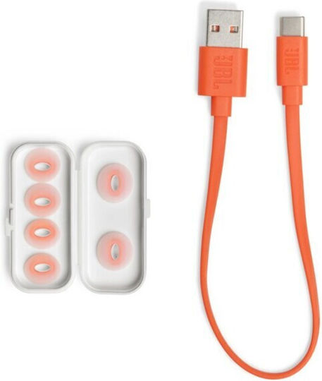 JBL Tune Flex TWS Earbud Bluetooth Handsfree Earphones with Sweat Resistance and Charging Case White