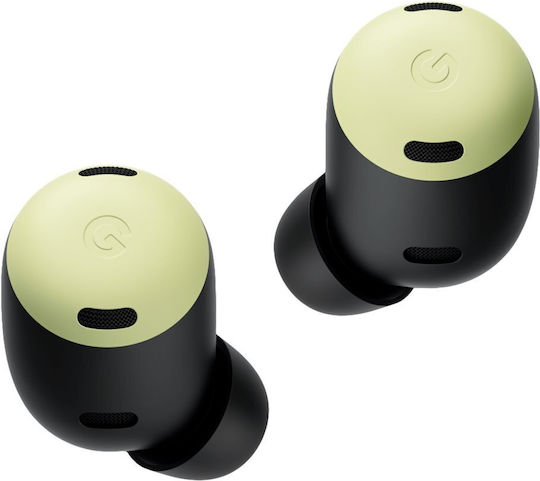 Google Pixel Buds Pro Bluetooth хендсфри Слушалки с Устойчивост на Пот и Кутийка за Зареждане Lemongrass