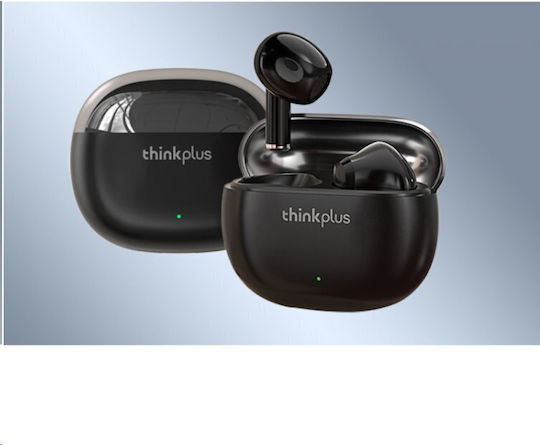 Lenovo X15 Pro Earbud Bluetooth Handsfree Ακουστικά με Αντοχή στον Ιδρώτα και Θήκη Φόρτισης Μαύρα