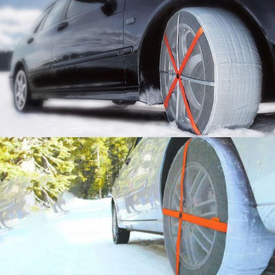 Easysox ES 75 Anti-slip Snow Socks Passenger Car 2pcs