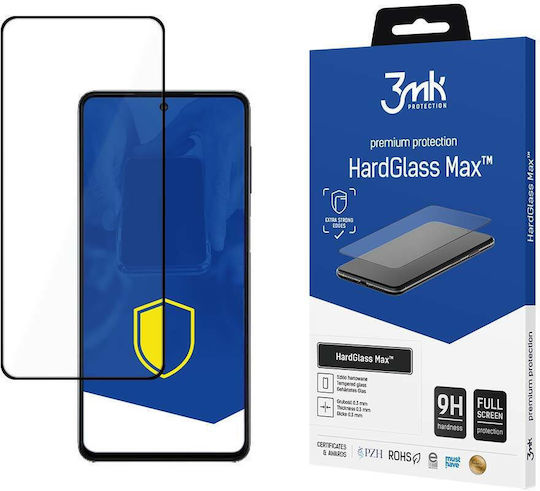 3MK HardGlass Max Закалено стъкло (Galaxy M53 5G)