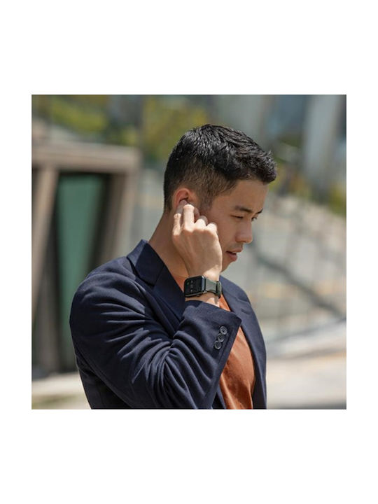 Uniq Linus Λουράκι Σιλικόνης Μαύρο (Apple Watch 38/40/41mm)