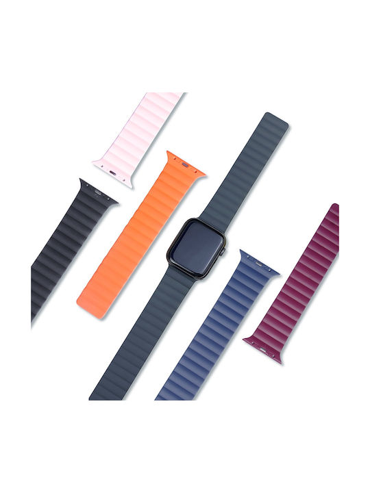 XO BT01A Armband Silikon Gray & Orange (38/40/41mm Universal) 16.001.0055