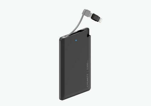 Cygnett ChargeUp Pocket Power Bank 2500mAh με Θύρα USB-A Μαύρο