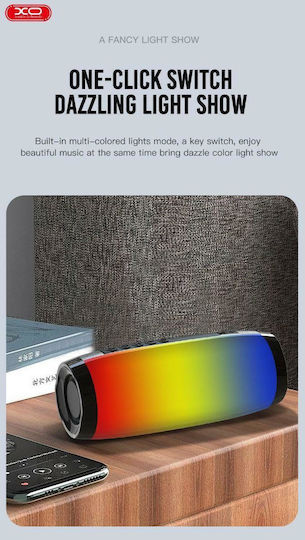 XO F27 Ηχείο Bluetooth 10W με Ραδιόφωνο και Διάρκεια Μπαταρίας έως 4 ώρες Μαύρο