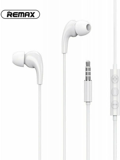 Remax RM-630 In-ear Handsfree με Βύσμα 3.5mm Ασημί