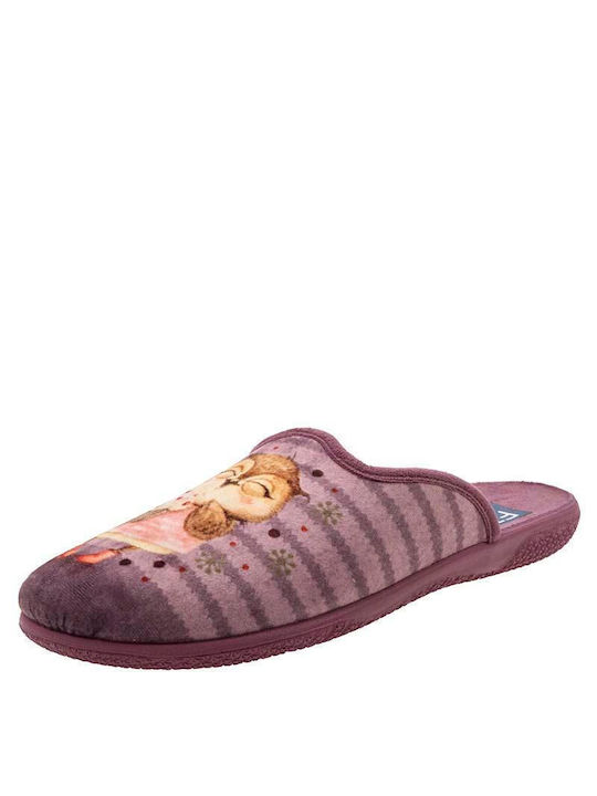 Fild Anatomic Sportivx Anatomic Women's Slippers In Purple Colour