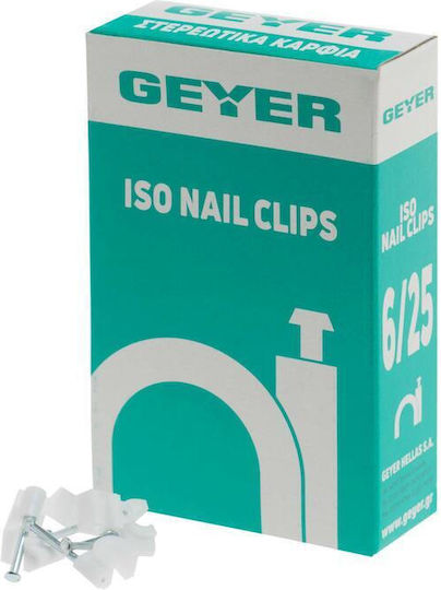 Geyer Закрепващи пирони Рока 100бр Νο6/25 100τμχ GRR625