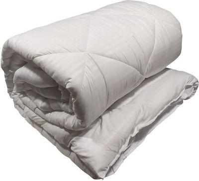 Le Blanc Duvet Pătură de Hotel Alb Single 160x240cm 1buc