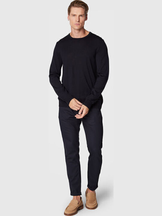 Denny Long Sleeve Sweater Navy Blue