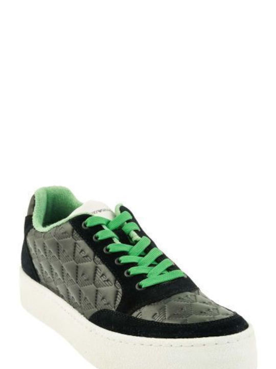 Emporio Armani Herren Sneakers Schwarz