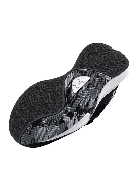 Lockdown 6 Kids Sports Shoes Basketball with Laces Black
